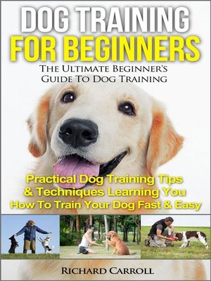 cover image of Dog Training For Beginners